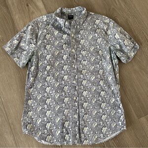 Patterned Men's Shirt - J.CREW Flex